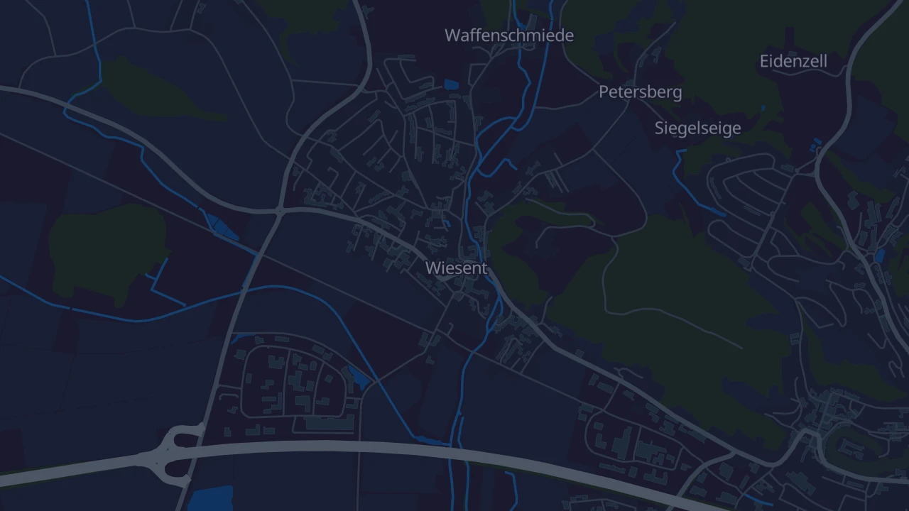 Karte von Wiesent