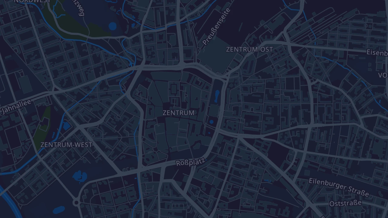 Karte von Leipzig