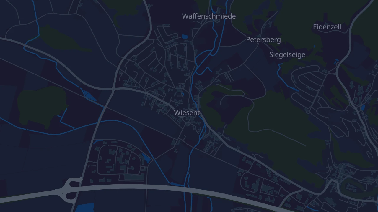 Karte von Wiesent