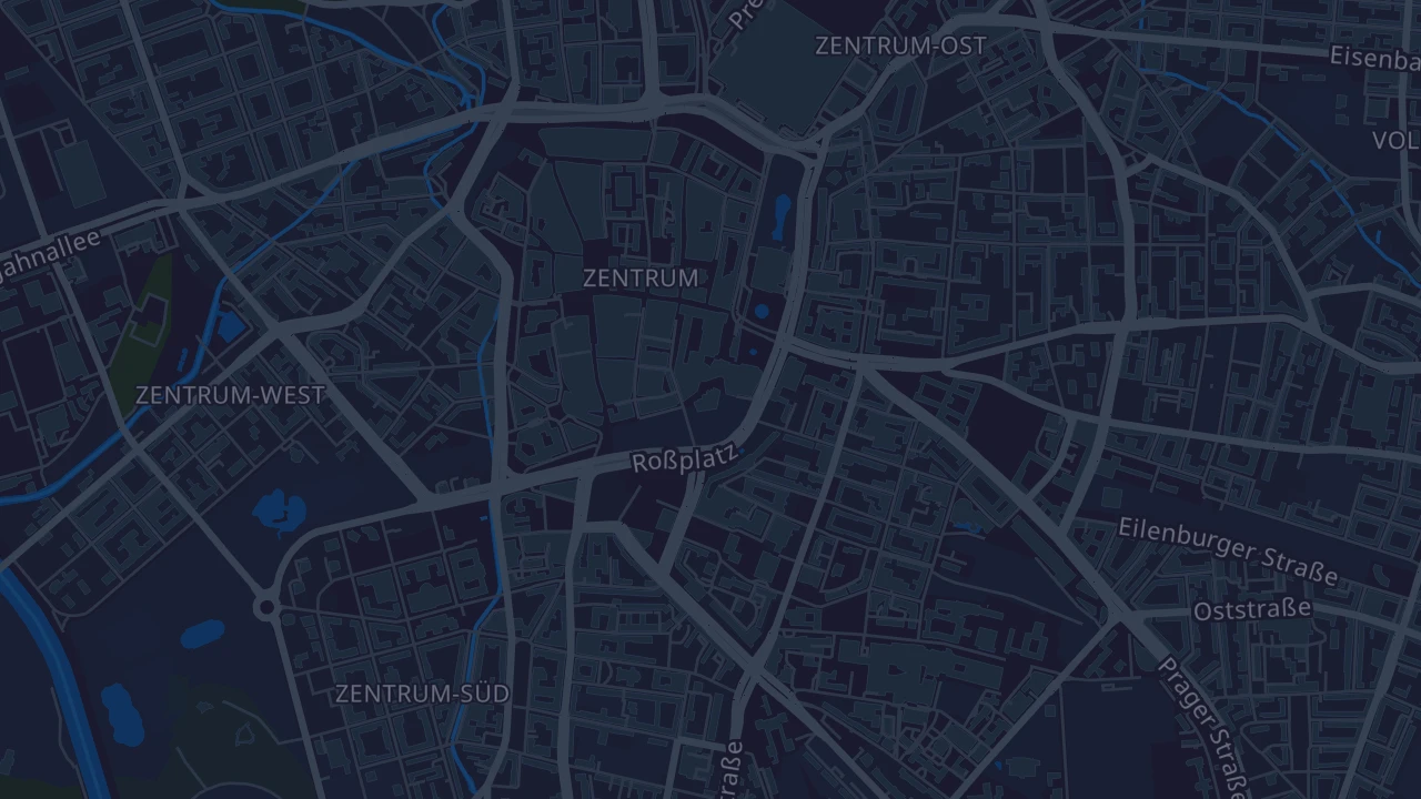 Karte von Leipzig