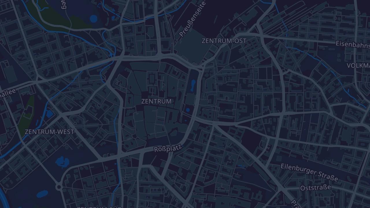 Karte von Leipzig