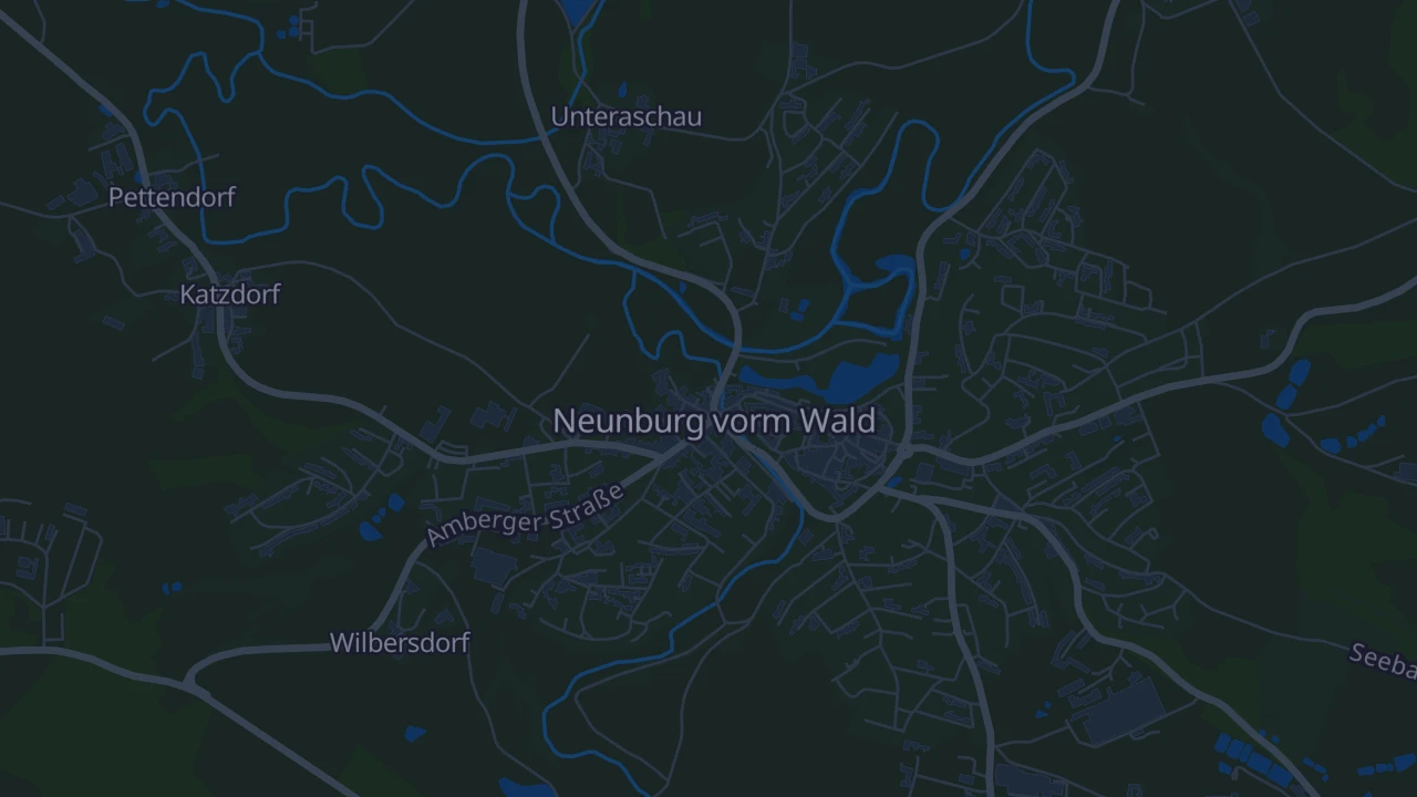 Karte von Neunburg vorm Wald