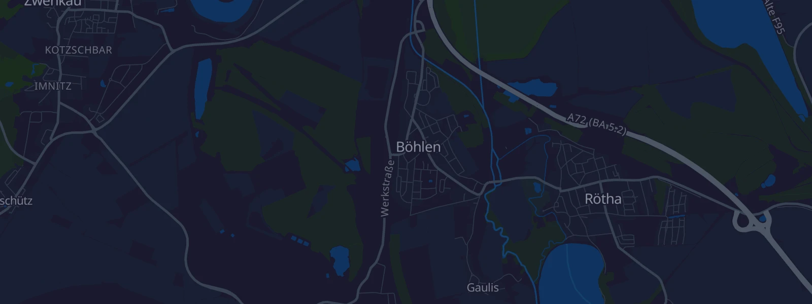 Karte von Böhlen