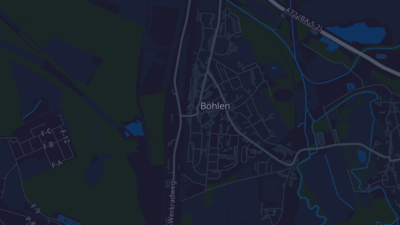 Karte von Böhlen