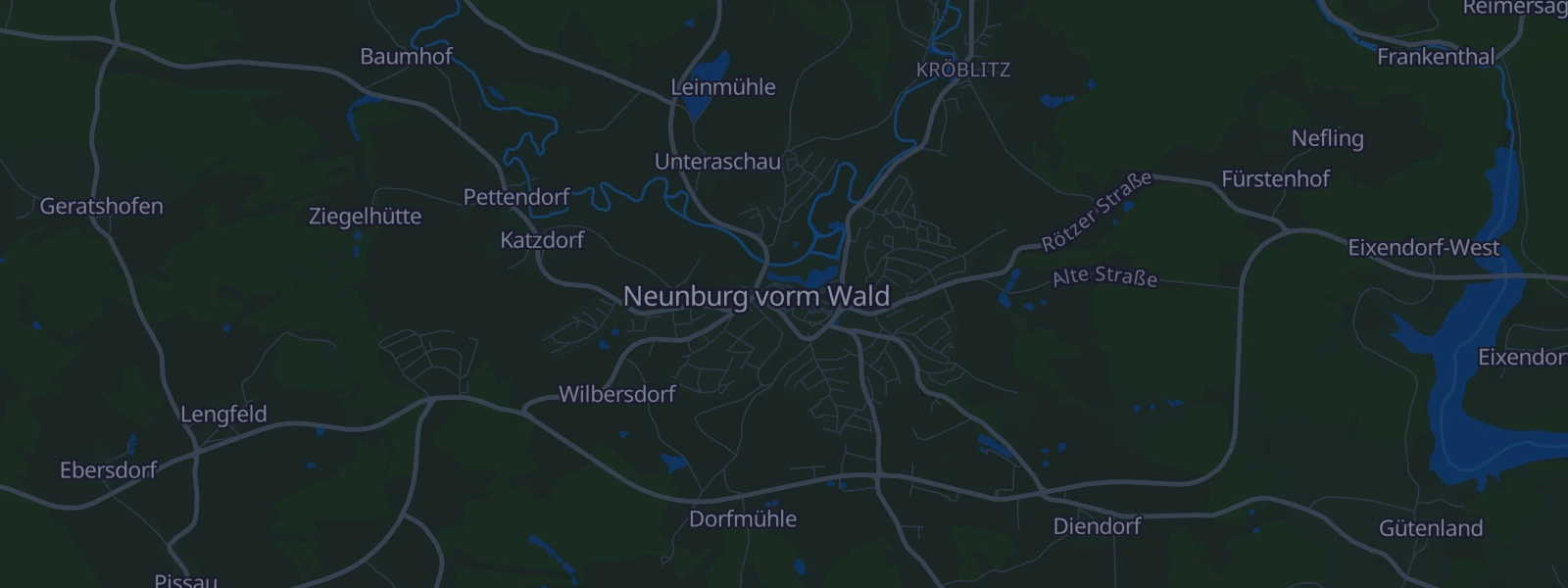 Karte von Neunburg vorm Wald
