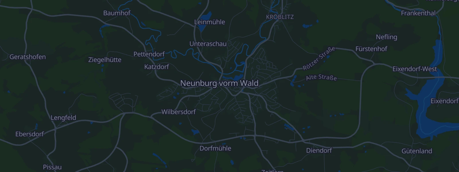 Karte von Neunburg vorm Wald