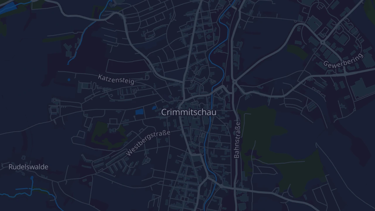 Karte von Crimmitschau