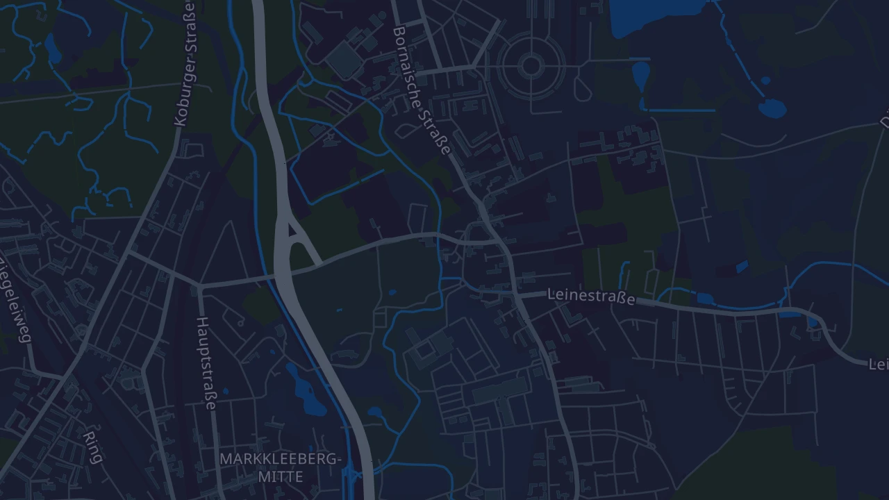 Karte von Leipzig
