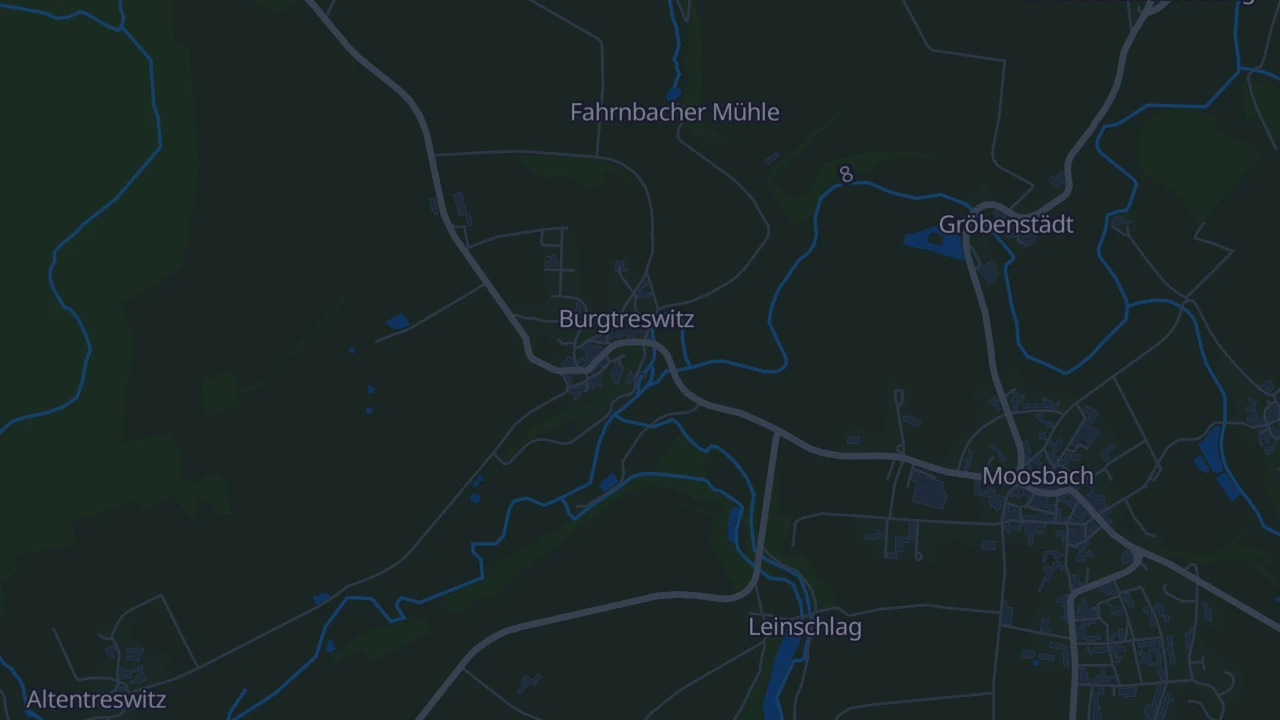 Karte von Moosbach