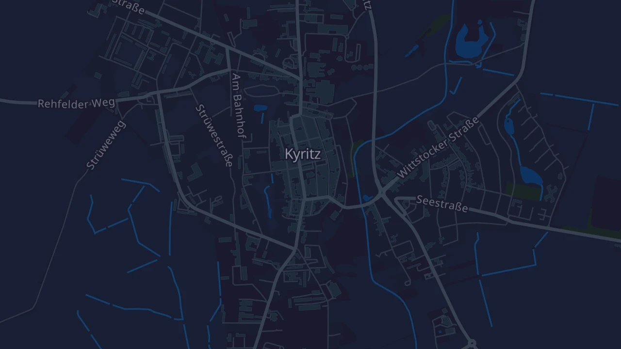 Karte von Kyritz