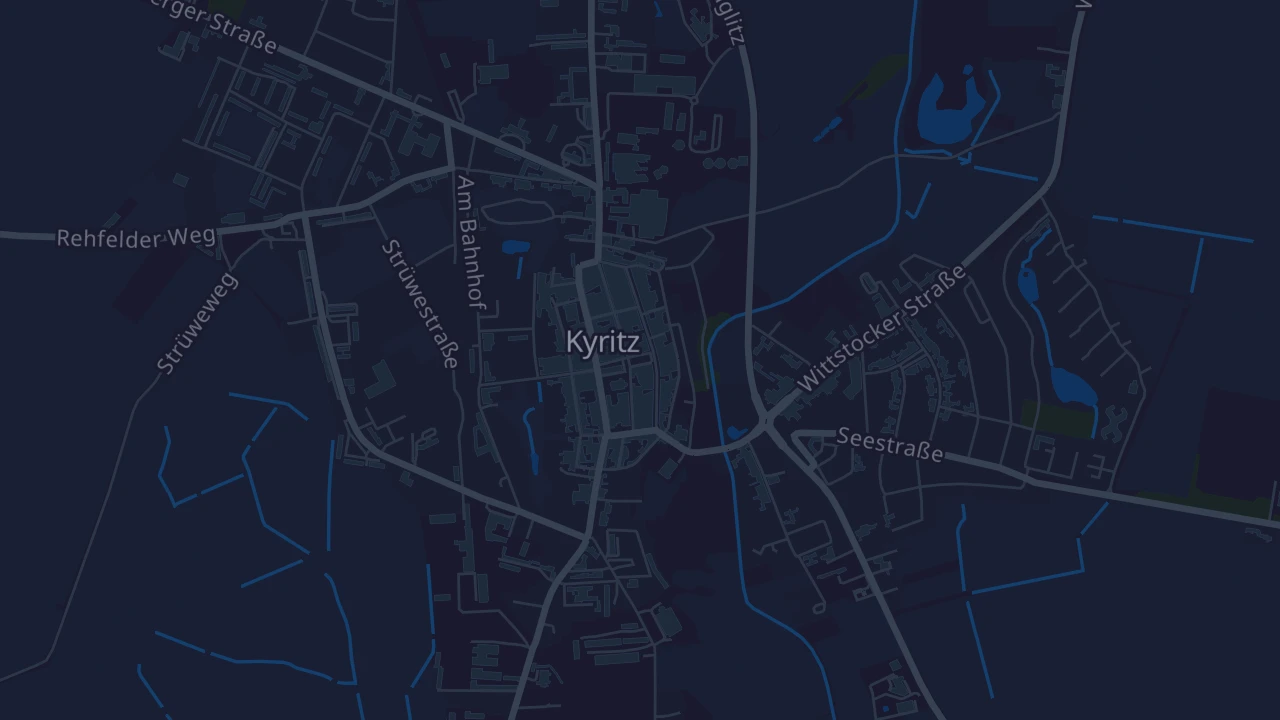 Karte von Kyritz