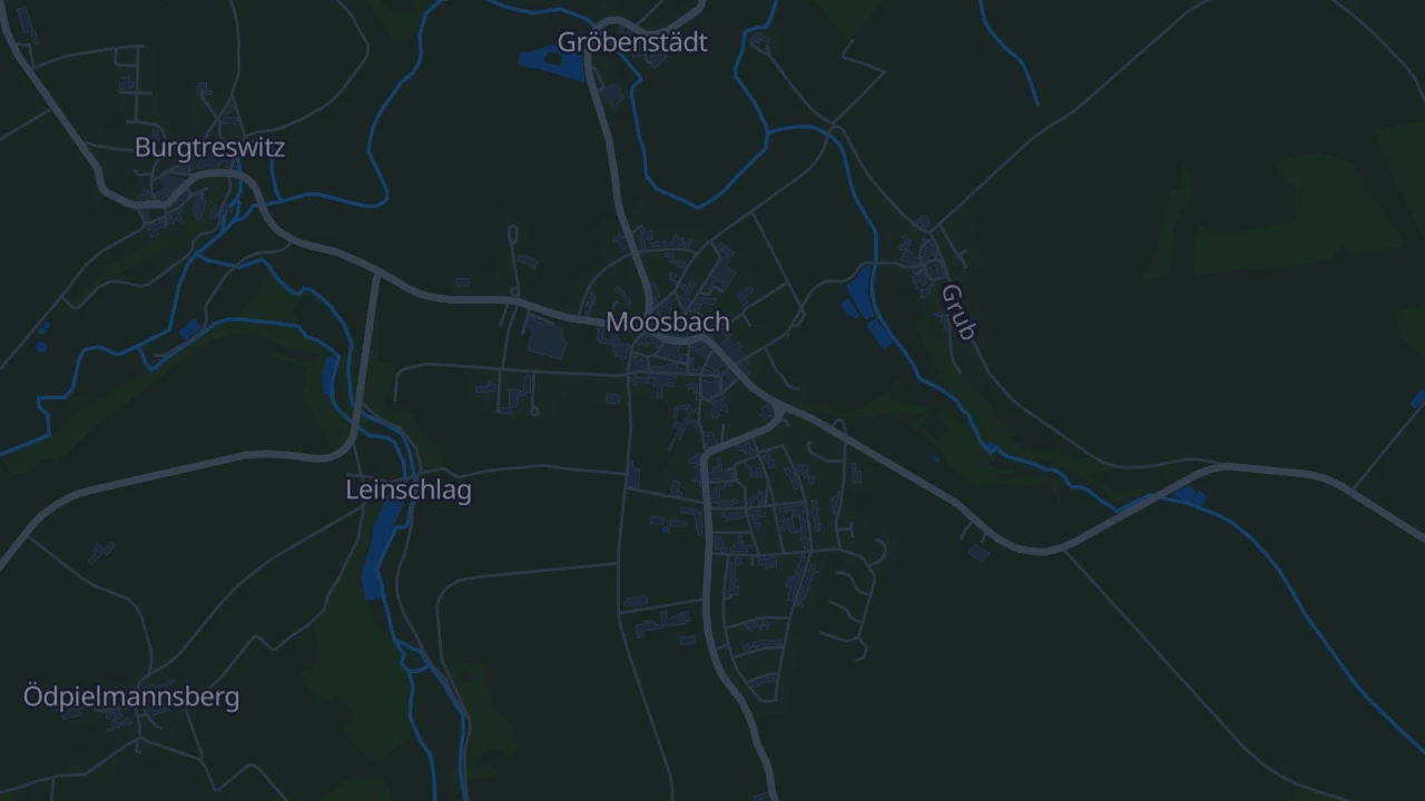 Karte von Moosbach