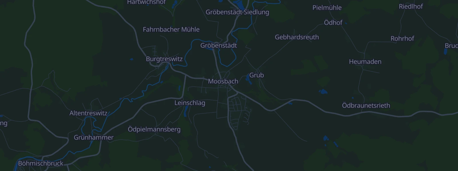 Karte von Moosbach