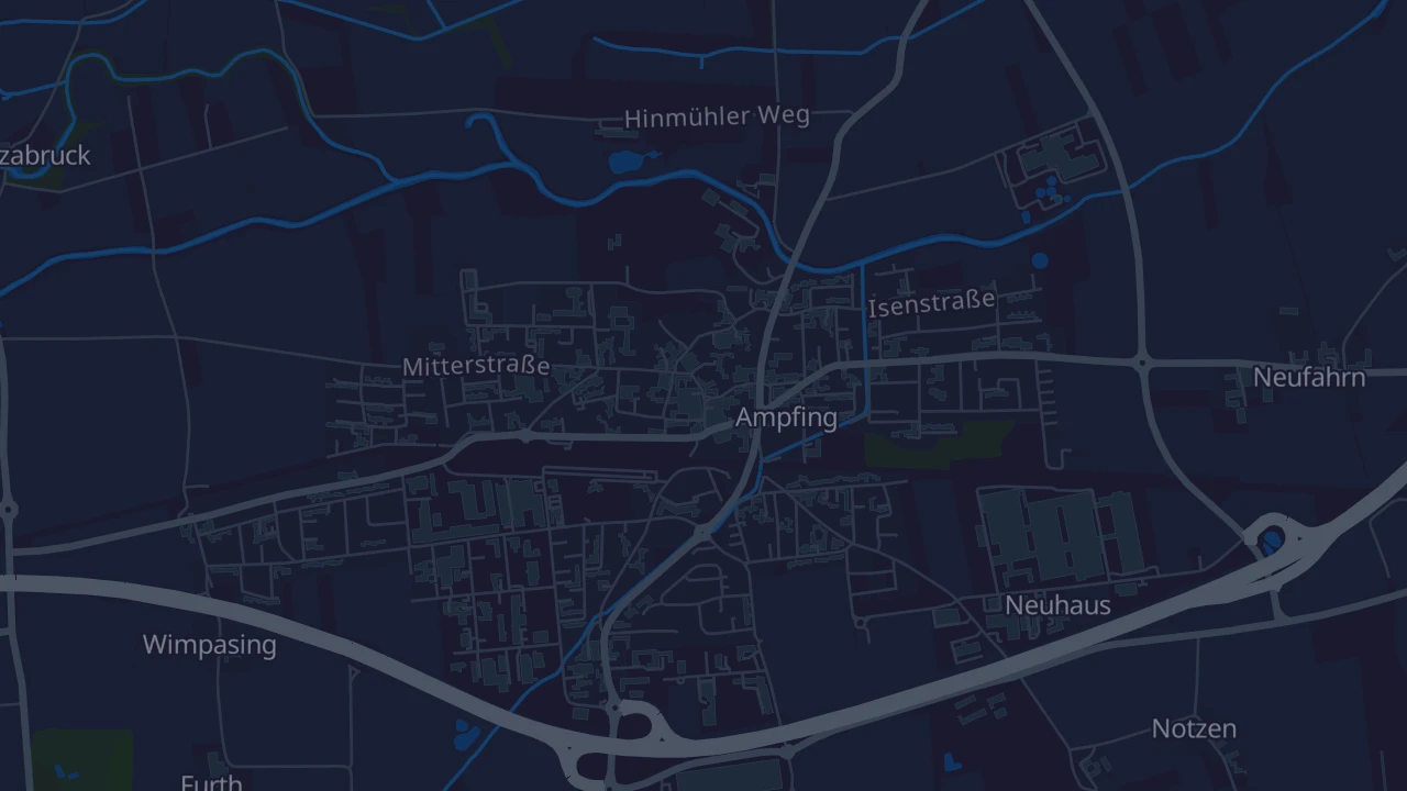 Karte von Ampfing