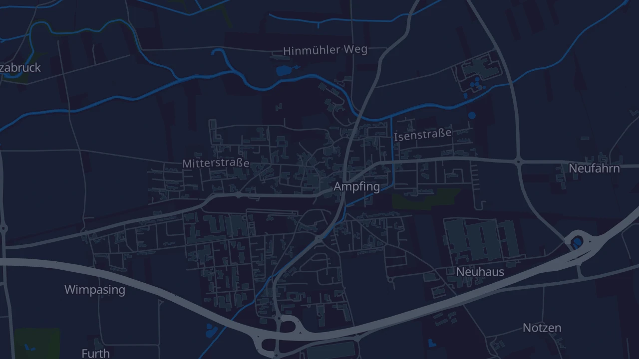 Karte von Ampfing