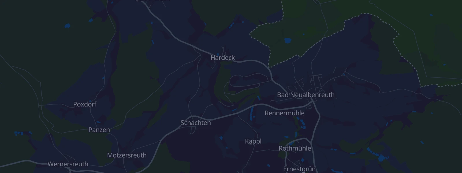 Karte von Bad Neualbenreuth