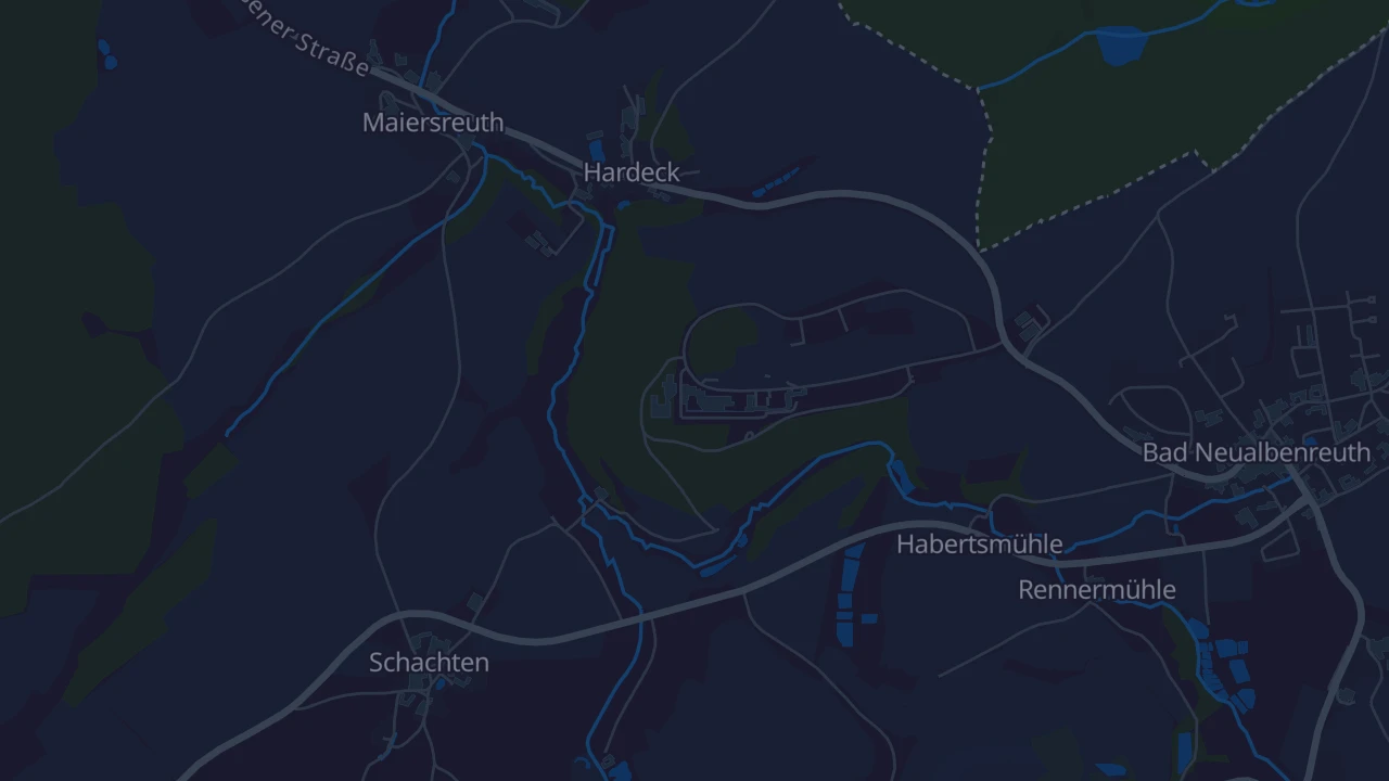 Karte von Bad Neualbenreuth