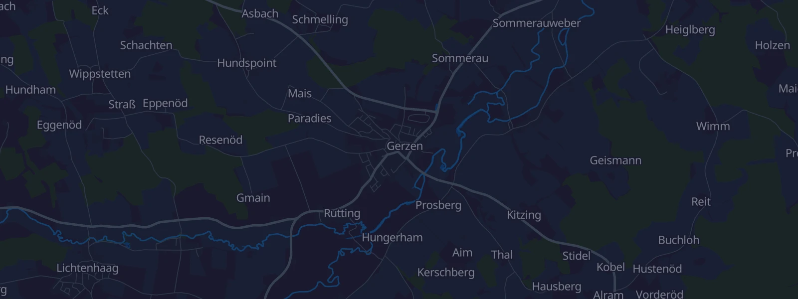 Karte von Gerzen