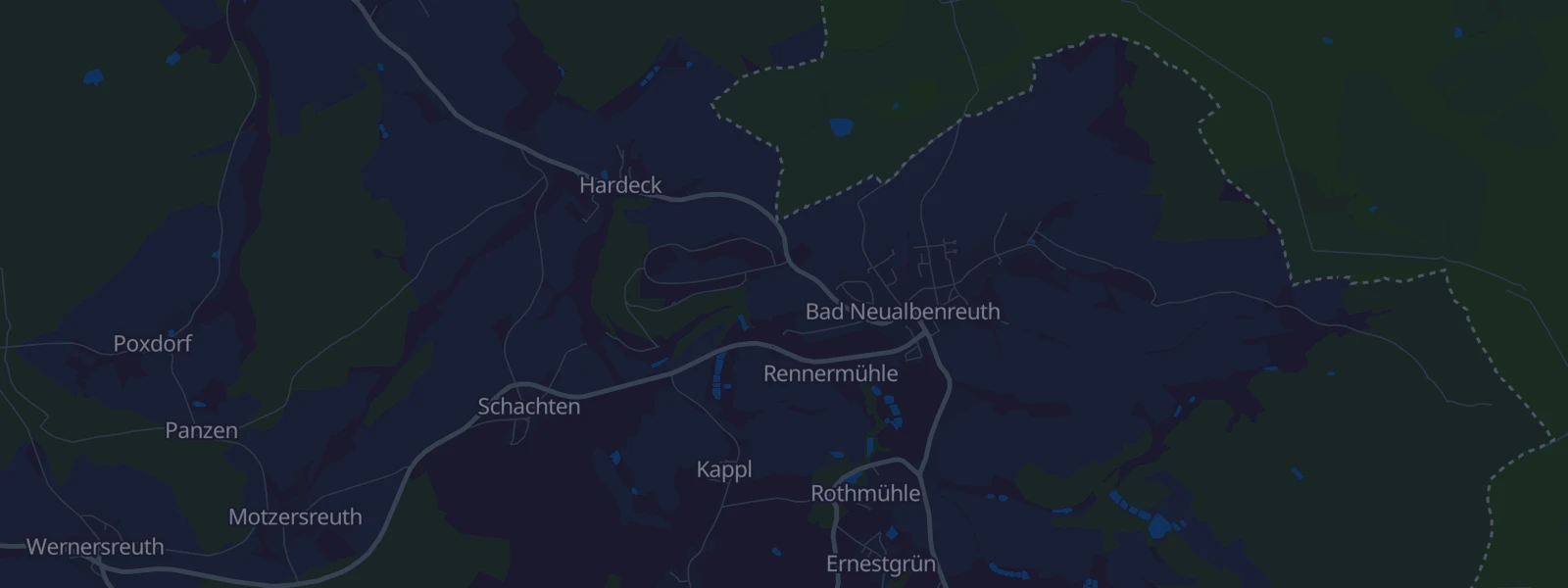 Karte von Bad Neualbenreuth