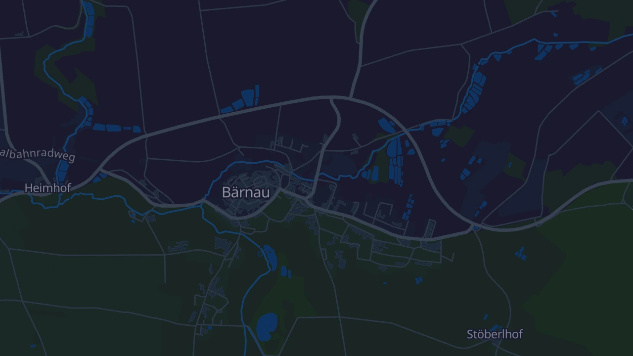 Karte von Bärnau