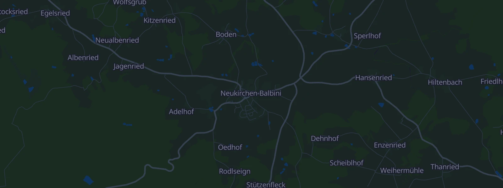 Karte von Neukirchen-Balbini