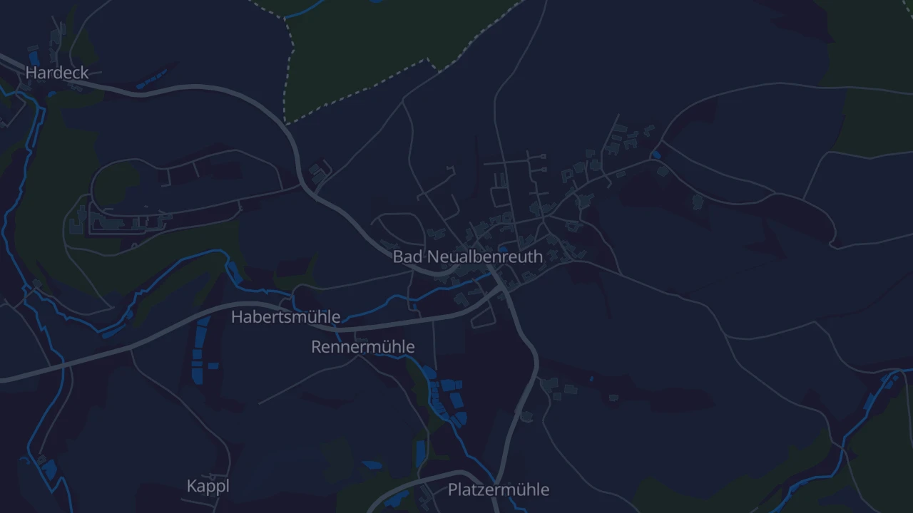 Karte von Bad Neualbenreuth