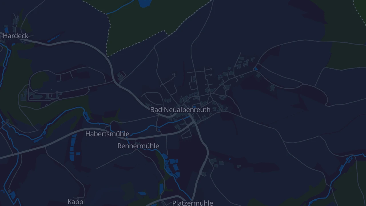 Karte von Bad Neualbenreuth