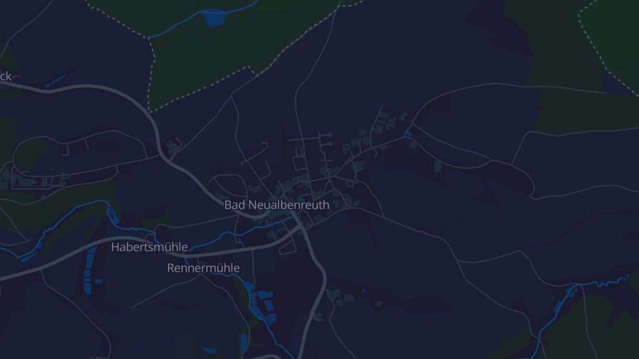 Karte von Bad Neualbenreuth