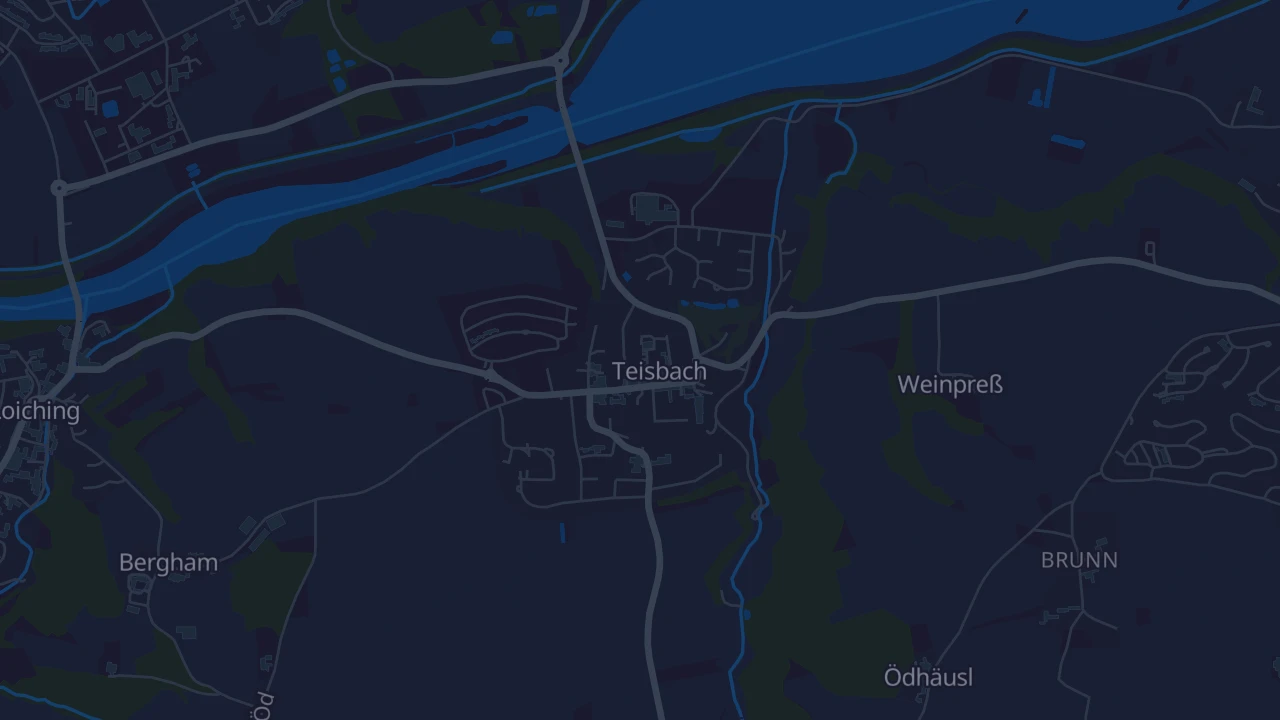 Karte von Teisbach