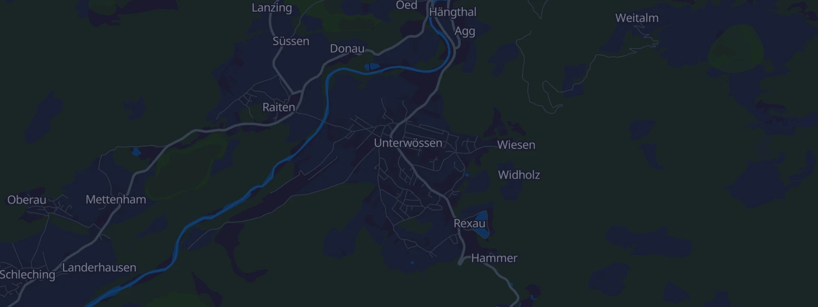 Karte von Unterwössen