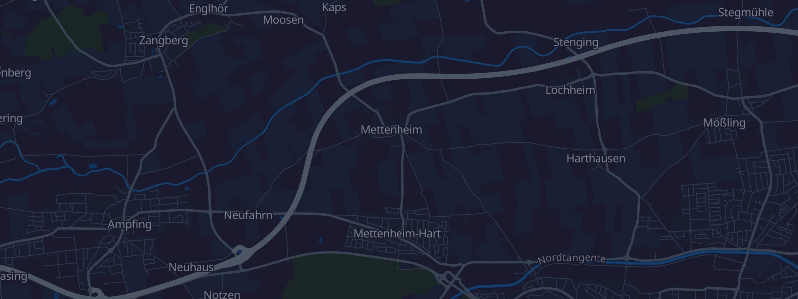 Karte von Mettenheim-Hart