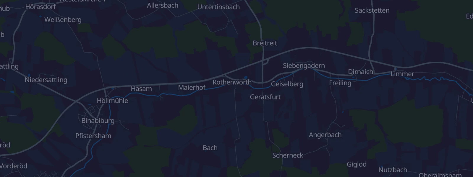 Karte von Bodenkirchen