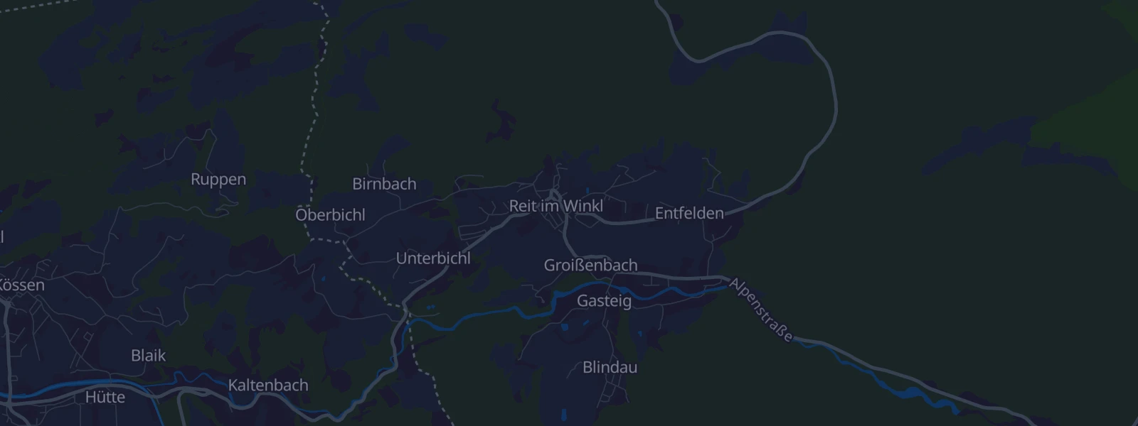 Karte von Reit im Winkl