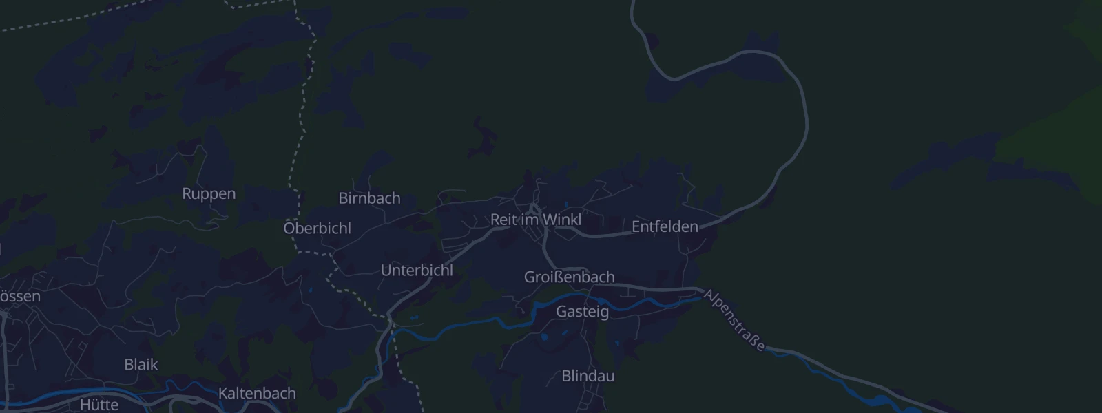 Karte von Reit im Winkl