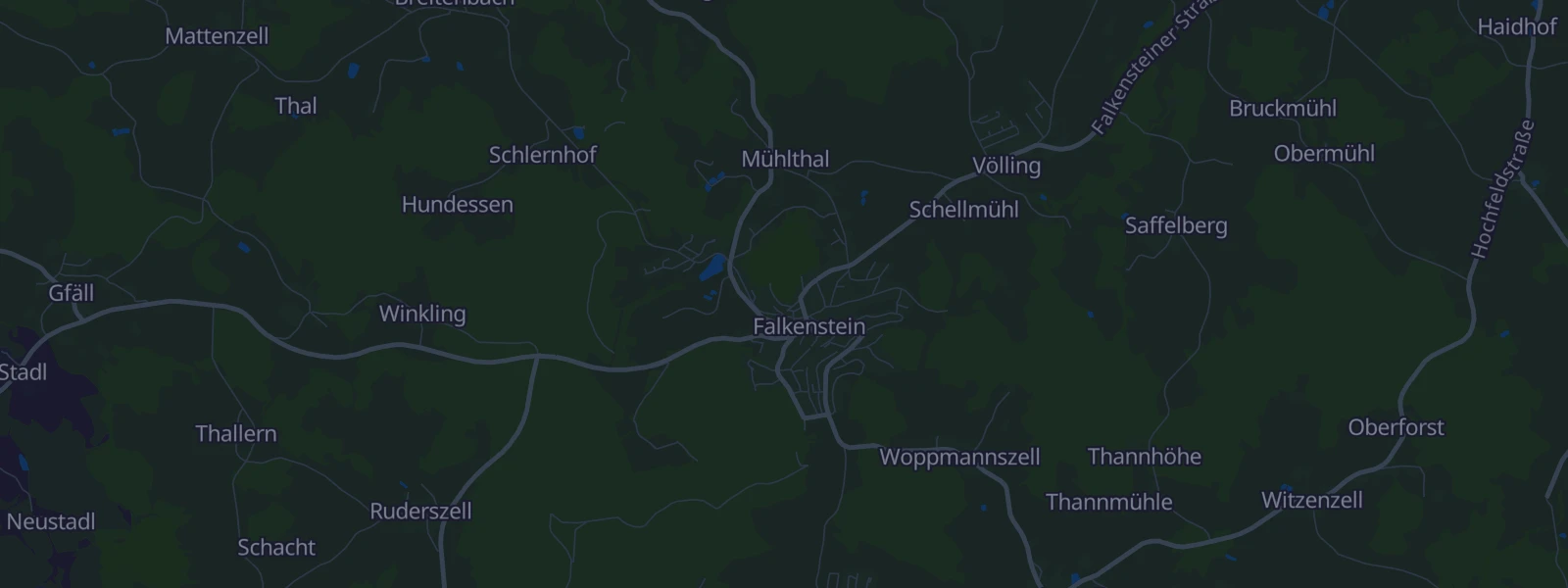 Karte von Falkenstein