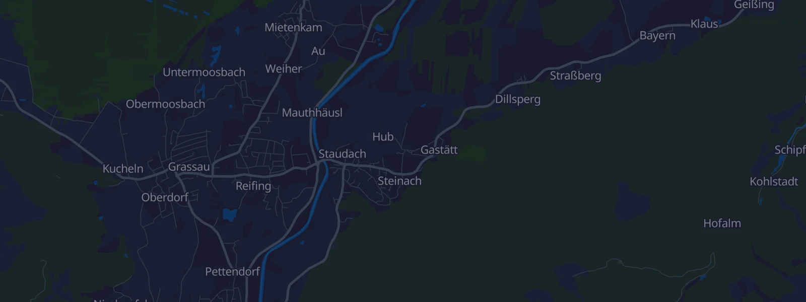 Karte von Staudach-Egerndach