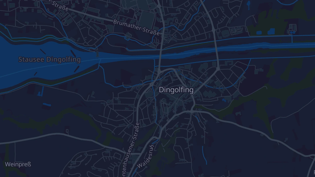 Karte von Dingolfing