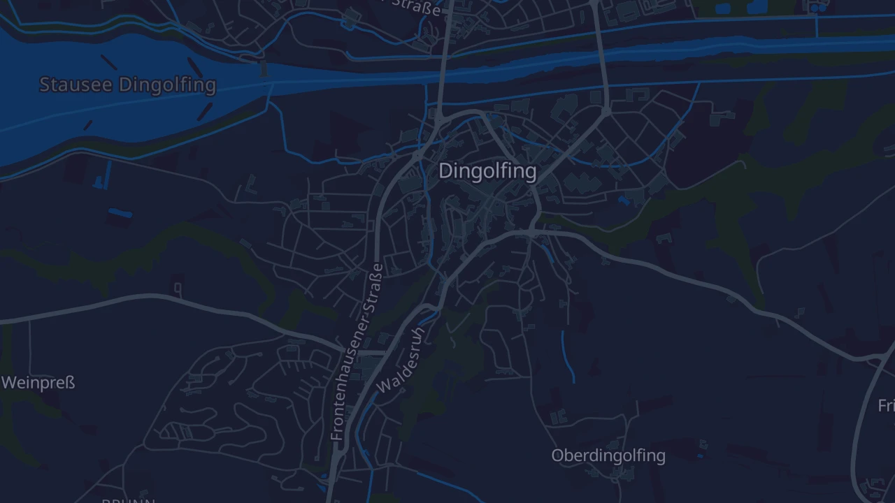 Karte von Dingolfing