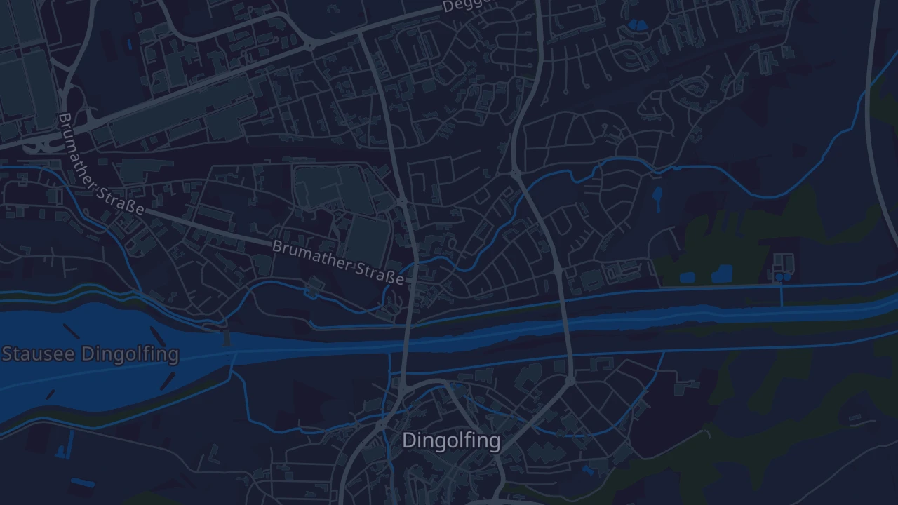 Karte von Dingolfing