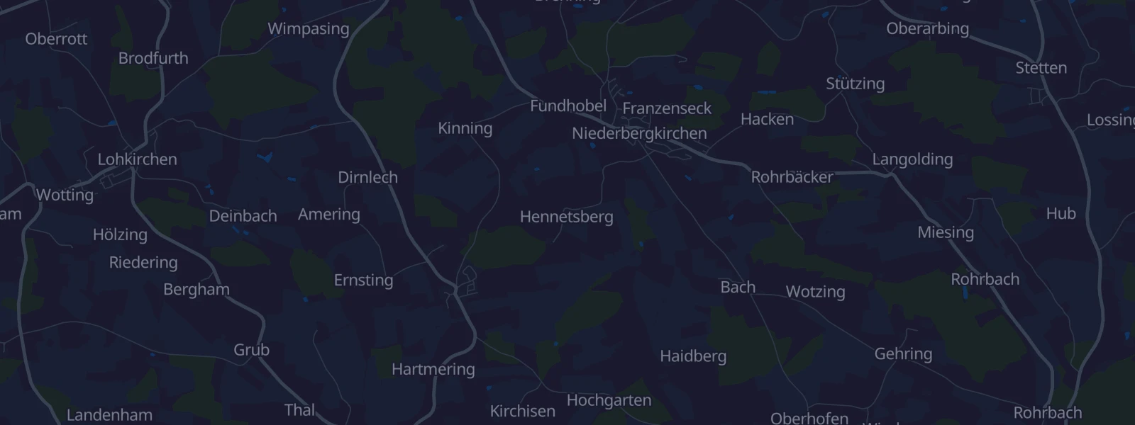Karte von Niederbergkirchen