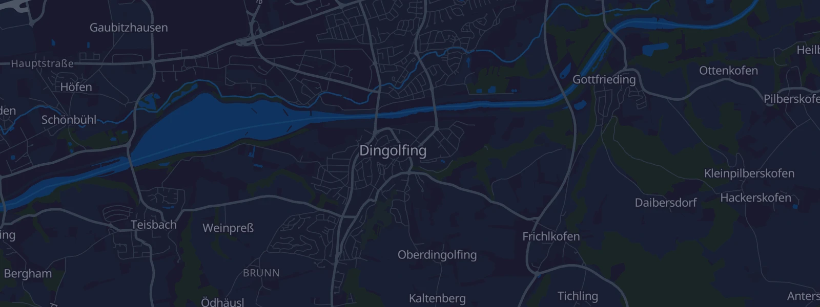 Karte von Dingolfing