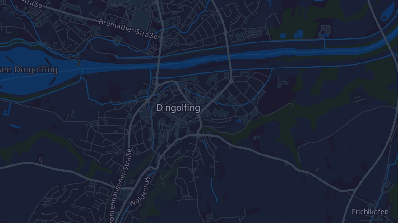 Karte von Dingolfing