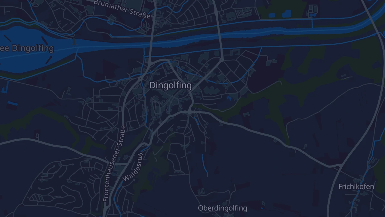 Karte von Dingolfing