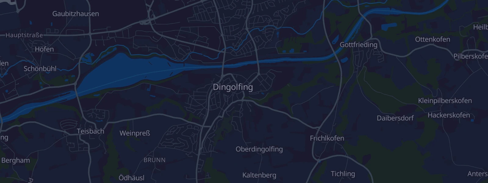 Karte von Dingolfing