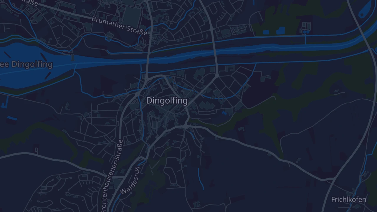 Karte von Dingolfing