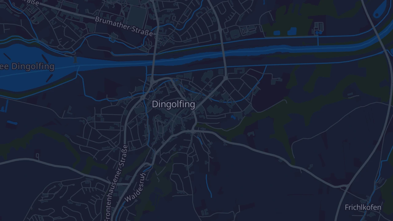 Karte von Dingolfing