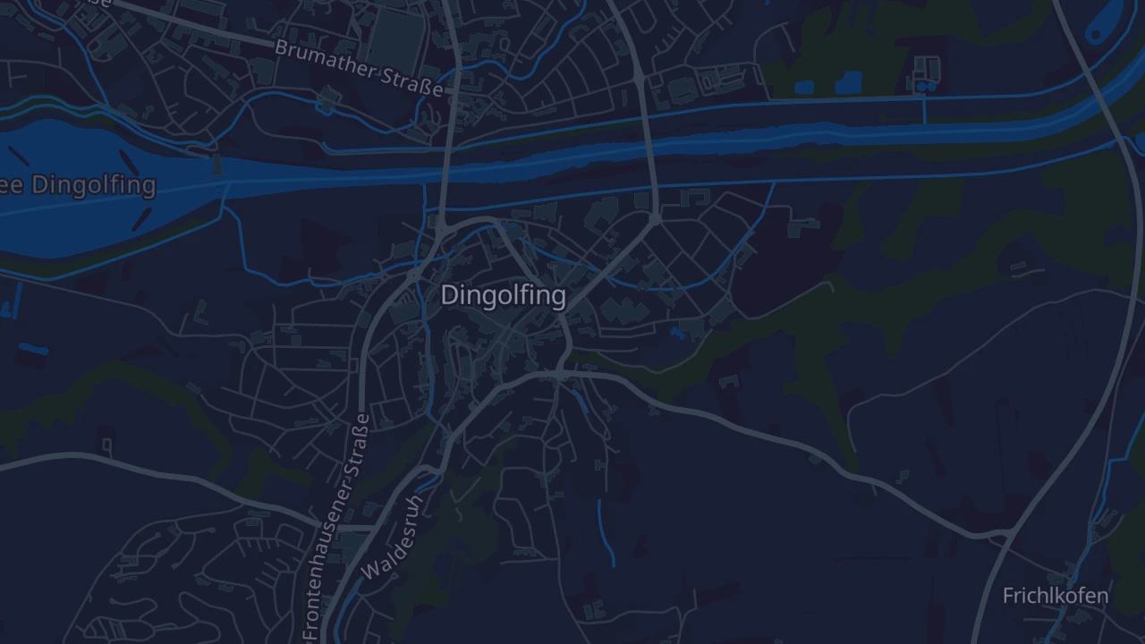 Karte von Dingolfing