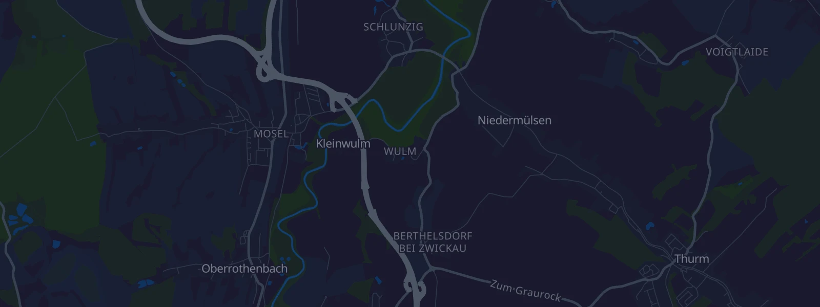 Karte von Mülsen Wulm