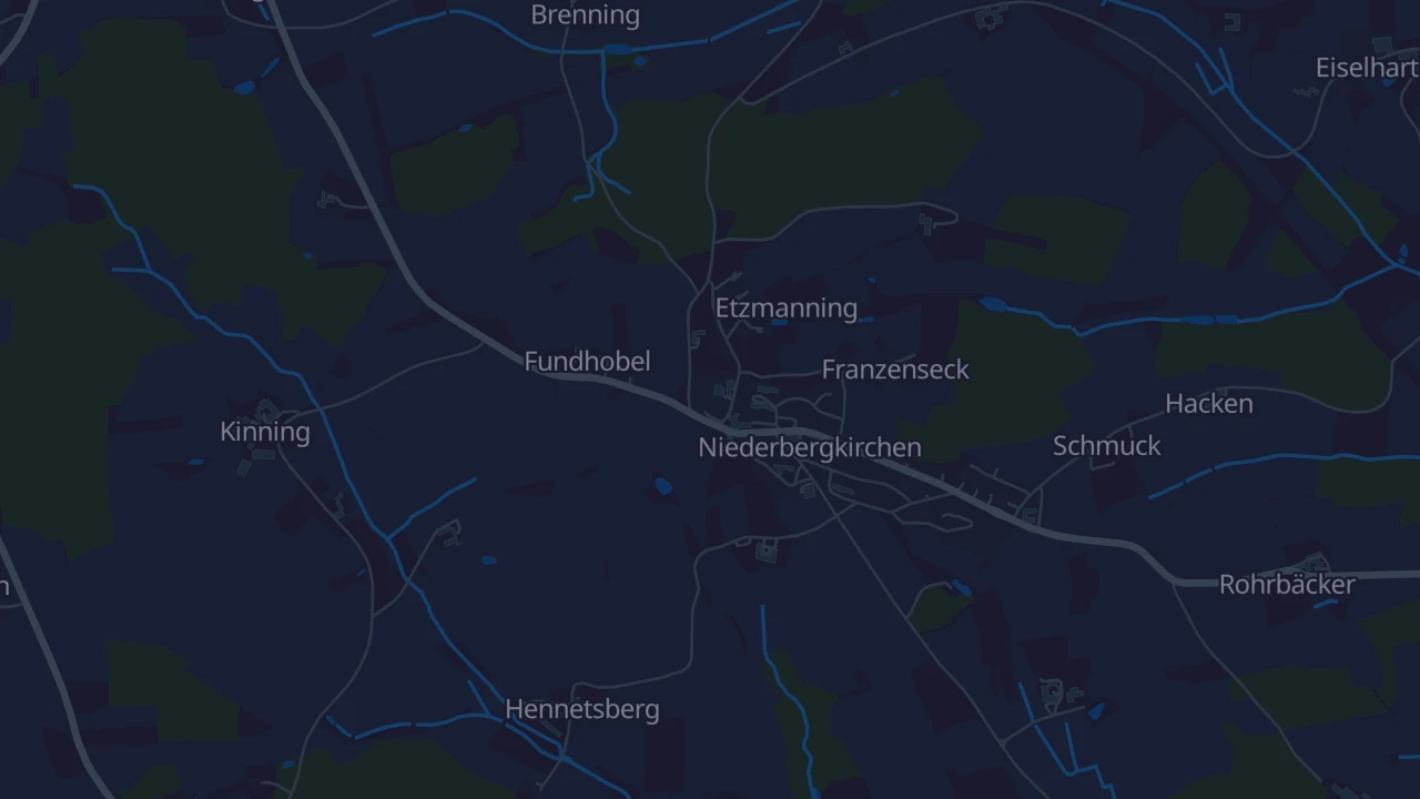 Karte von Niederbergkirchen