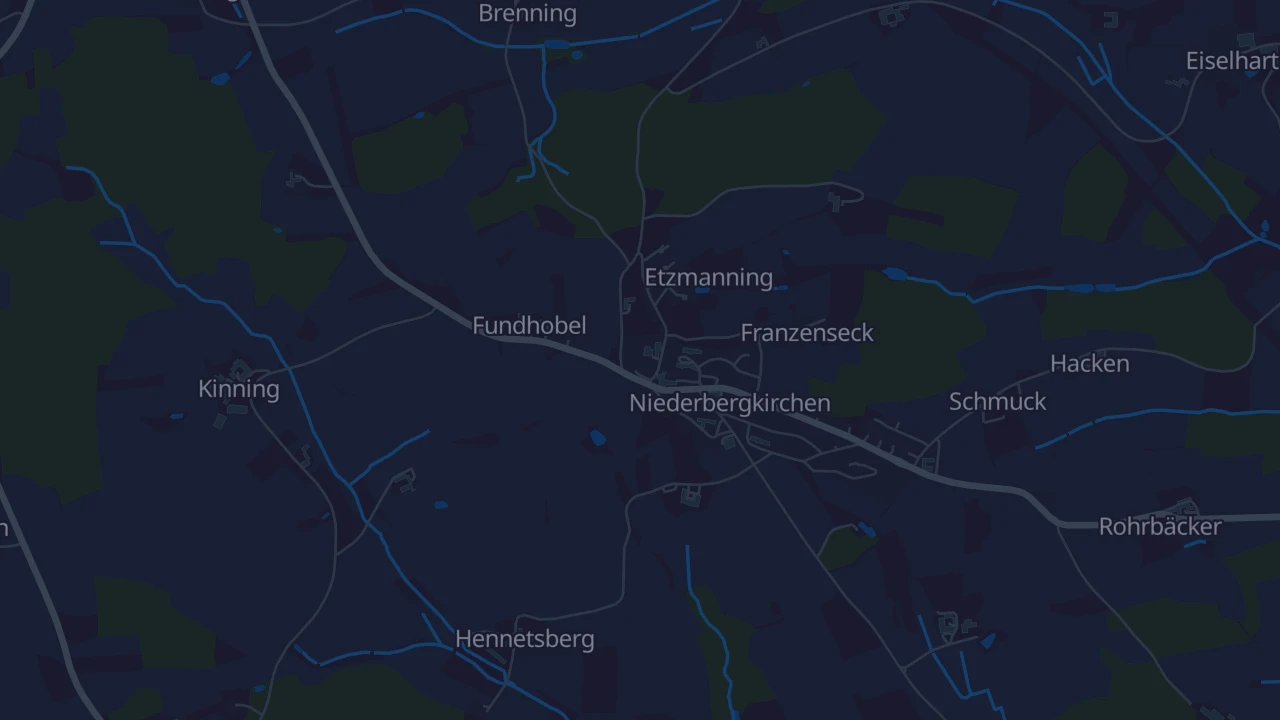 Karte von Niederbergkirchen